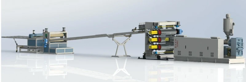 Línea de coextrusión de placas ABS de 1500 mm