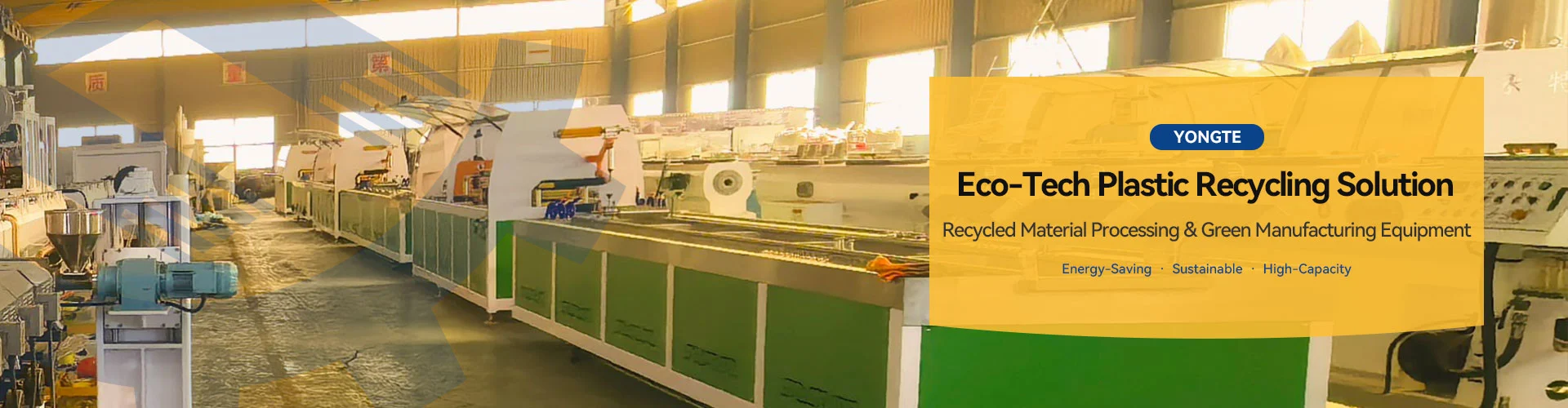 Máquina de reciclaje de plástico