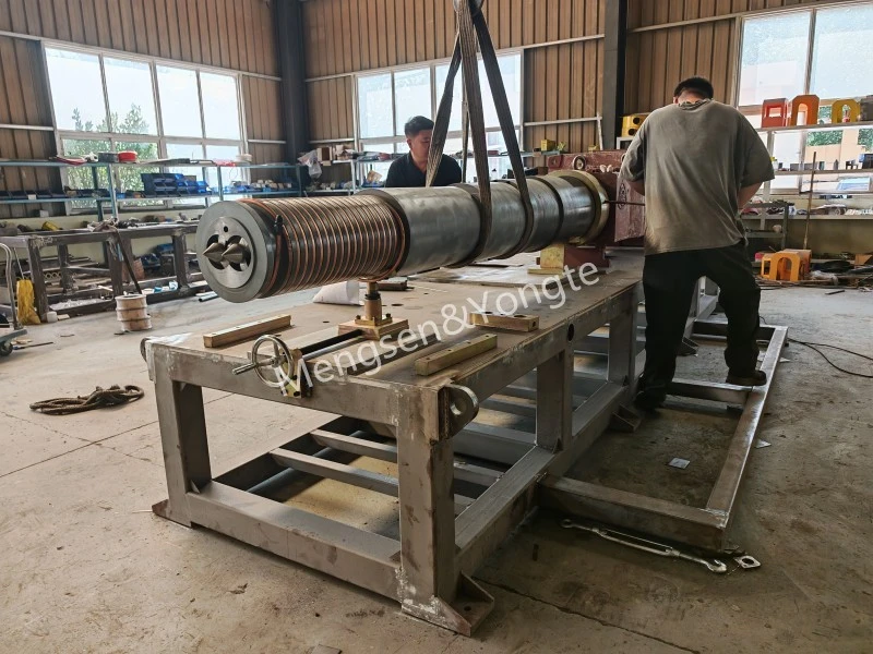 Instalación de una extrusora cónica de doble tornillo personalizada 92/188
