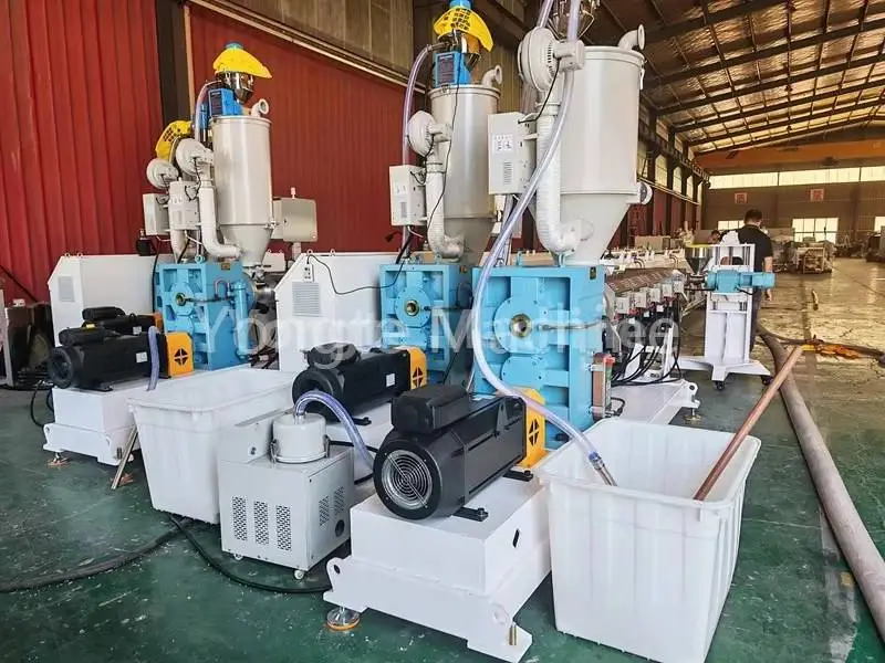 Máquina para fabricar tubos PPR de 3 capas