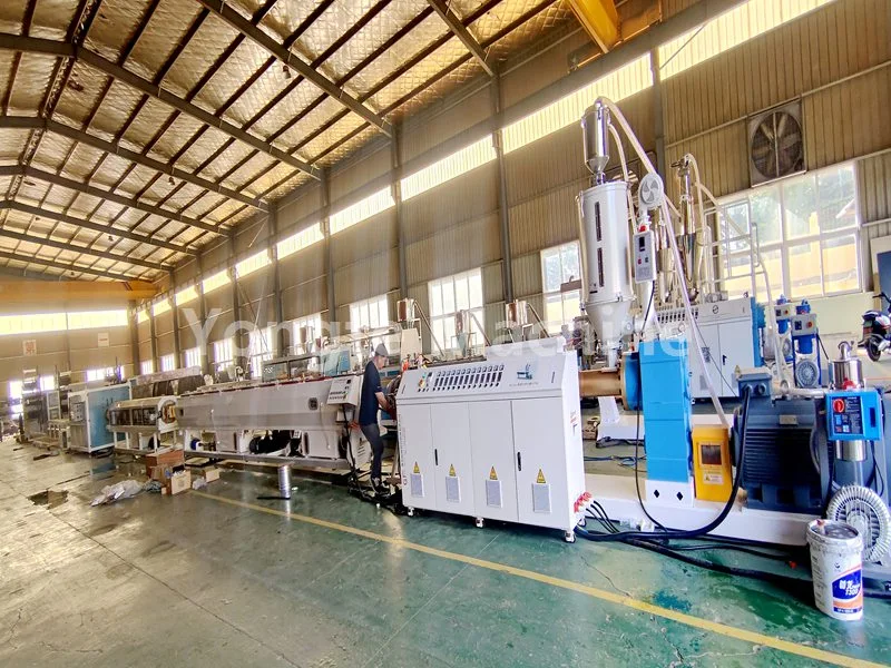 Máquina para fabricar tubos de PE de gran diámetro de 315-630 mm