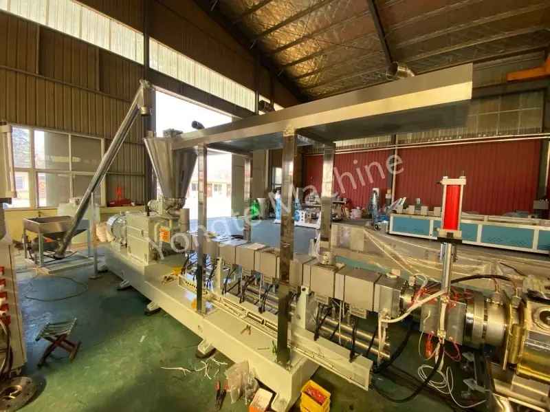 Máquina granuladora de plástico de China para fabricar masterbatch