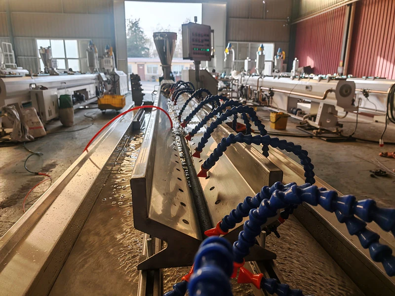 Línea de extrusión de mangueras de riego de nanocaucho