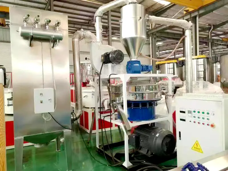 Máquina trituradora y trituradora de PVC