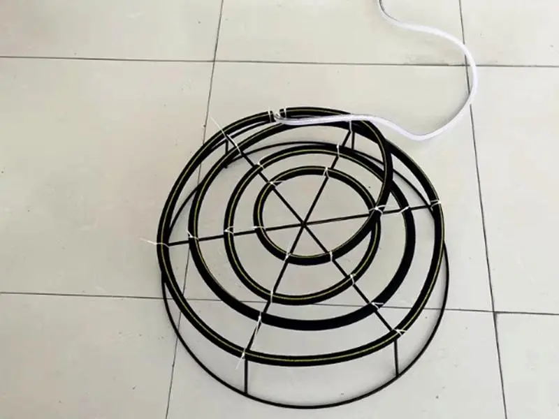 Máquina de tubos de aireación de caucho para clientes de Vietnam