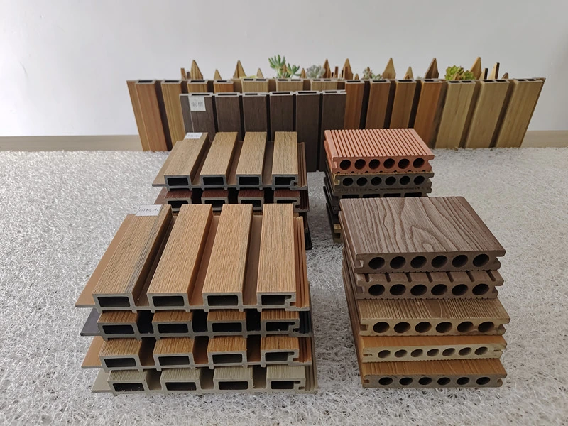 Línea de producción de compuestos de madera y plástico