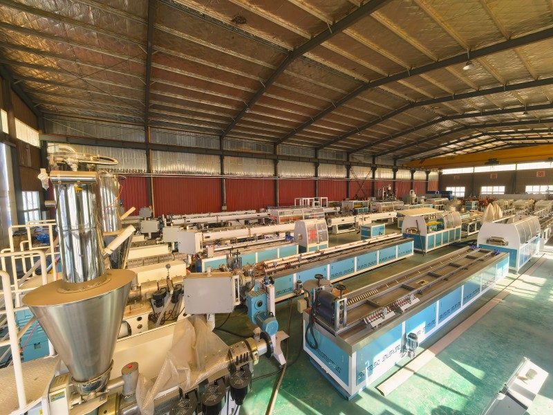 Máquina de madera y plástico WPC