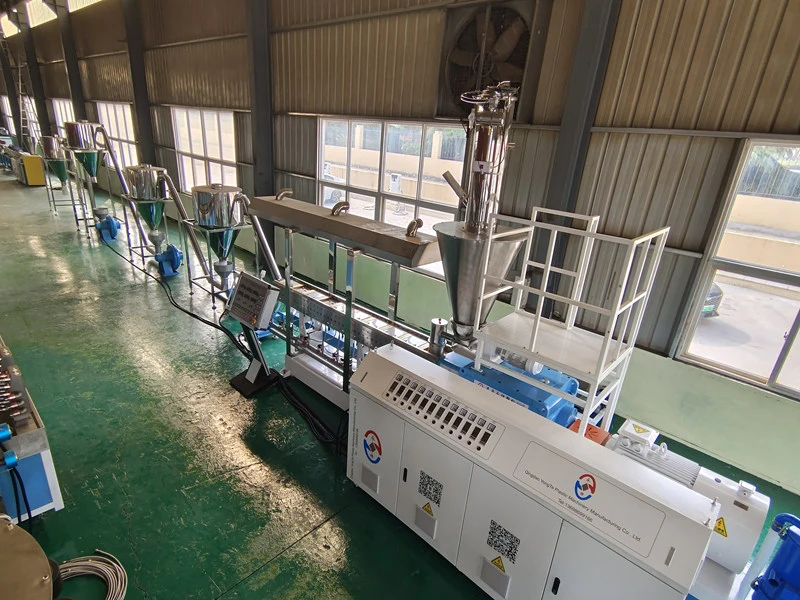 Máquina para fabricar gránulos de WPC