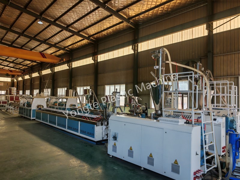 Máquina de terrazas para exteriores WPC