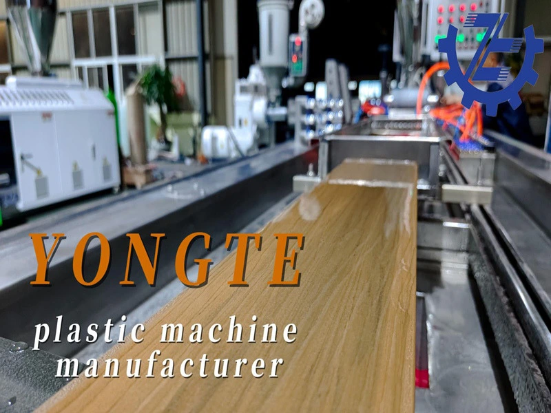 Máquina de extrusión de perfiles WPC